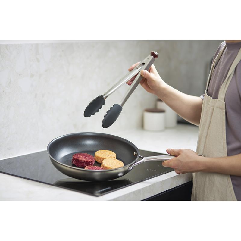 Щипцы кухонные smartchef, 33,5 см, бордовые