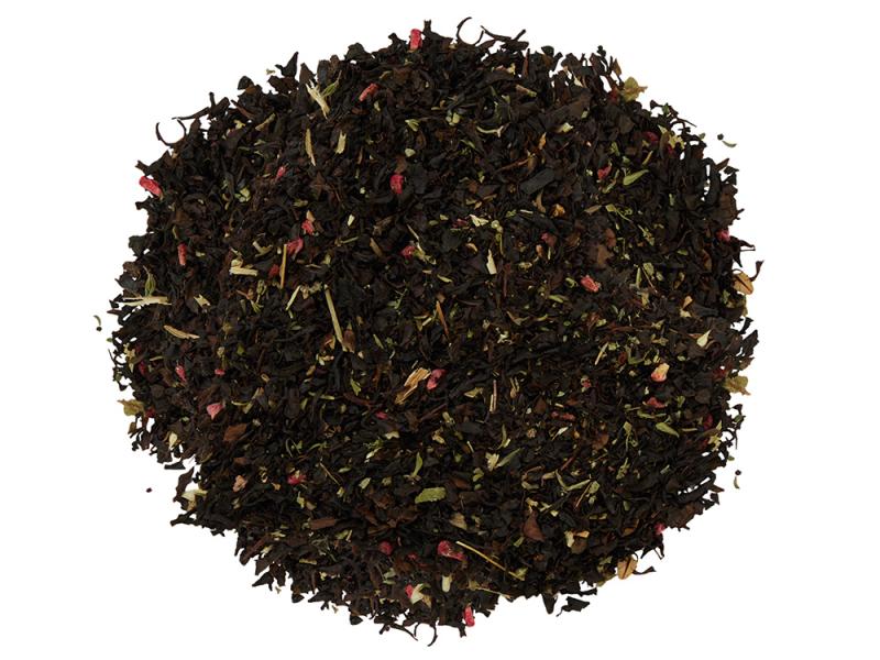 Чай черный Малина с медом и чабрецом, 50 гр.