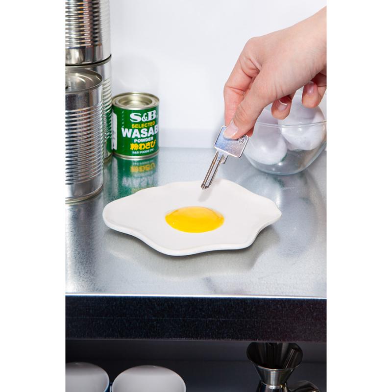 Поднос декоративный fast food, egg, 14,5x14 см