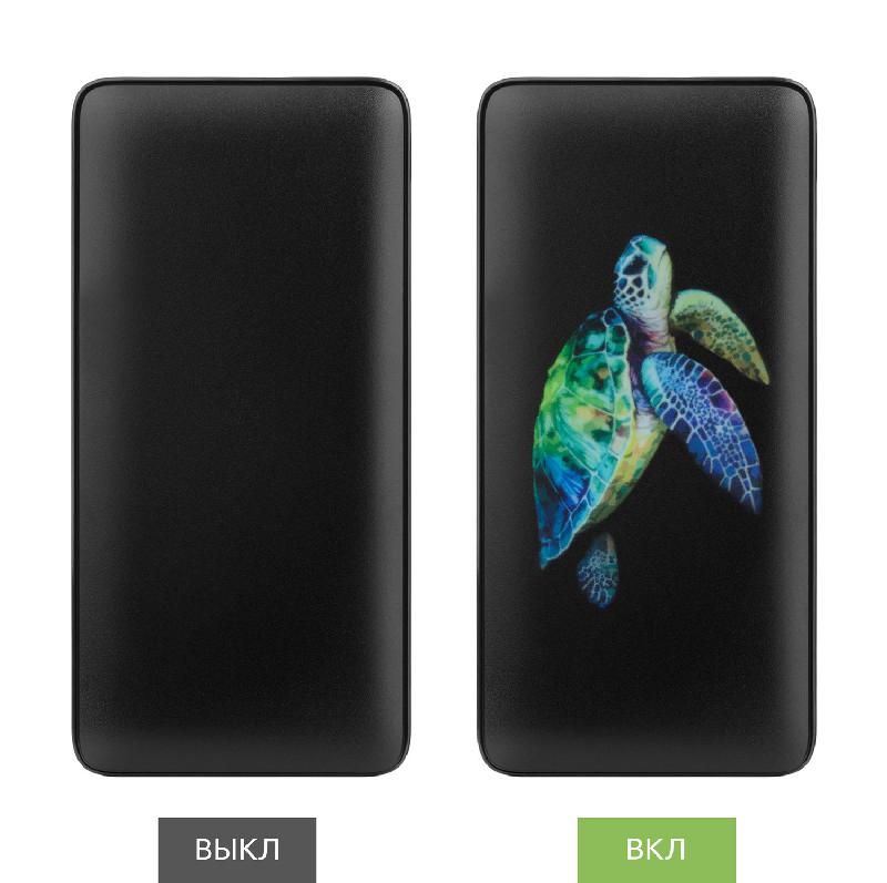 Внешний аккумулятор с цветной подсветкой Анкор Макс Плюс PD (Ancor PD Max Plus) 10000 mAh