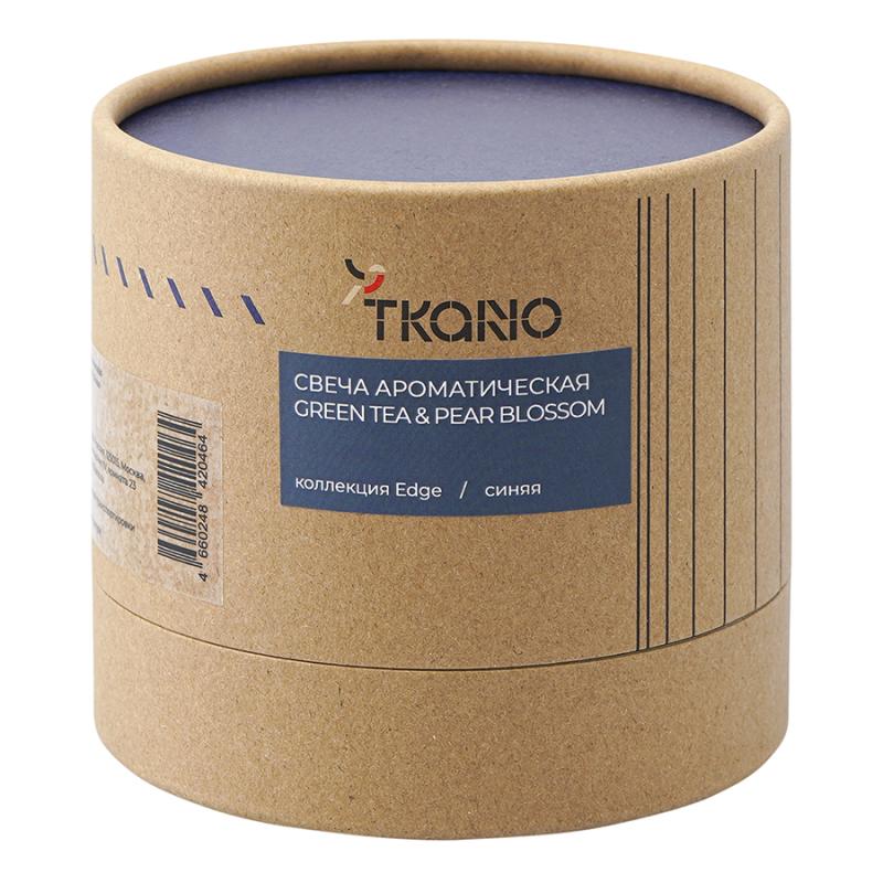 Свеча ароматическая с деревянным фитилём  tea & pear  из коллекции edge, 60 ч