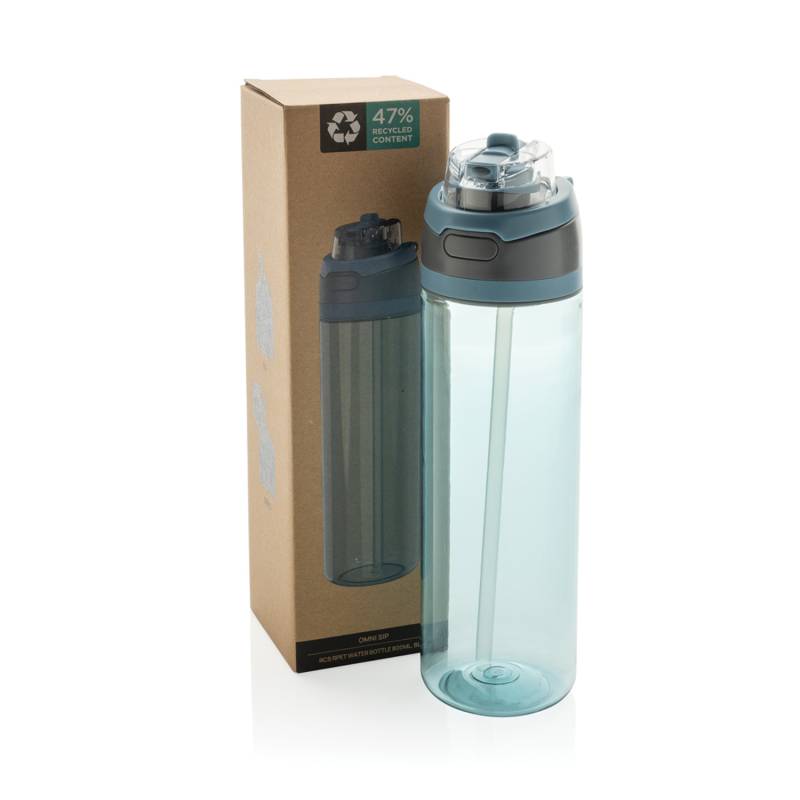 Бутылка для воды Omni Sip из rPET RCS, 800 мл
