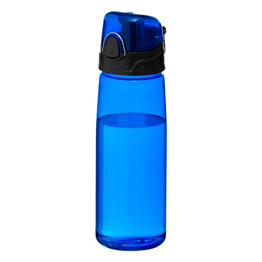 Бутылка для воды FLASK, 800 мл, 25,2х7,7см, красный, пластик