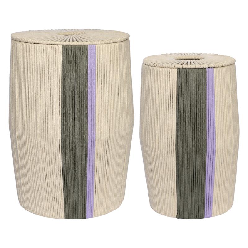 Корзина плетеная conga grey из коллекции ethnic, размер m