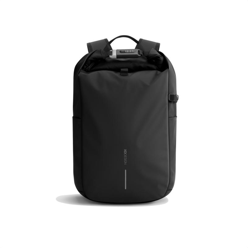 Антикражный рюкзак Urban Roll-top, черный
