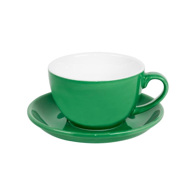 Чайная/кофейная пара CAPPUCCINO, голубой, 260 мл, фарфор