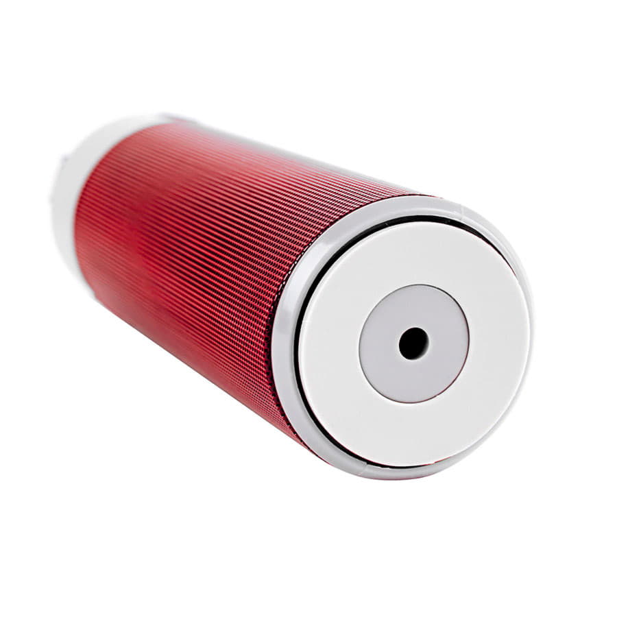 Bluetooth колонка с зарядным устройством(2000mAh) и моноподом "Turbo Tube",белый с серым,18х5,5х5,3с