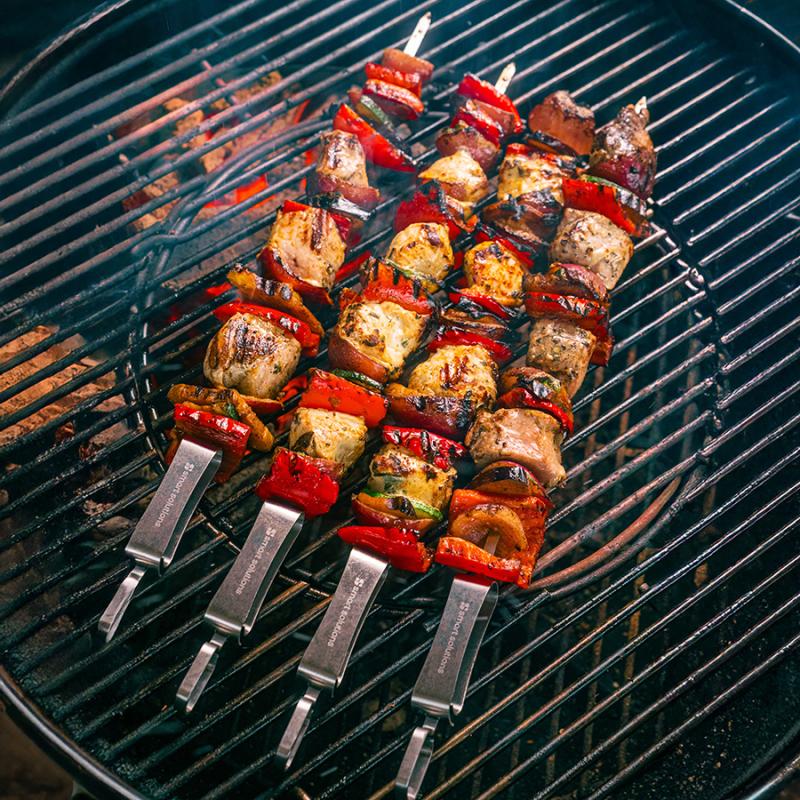 Набор шампуров для барбекю smart grill, 4 шт.