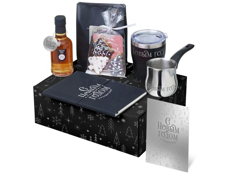 Подарочный набор Re:Routine с туркой, термокружкой и кофе