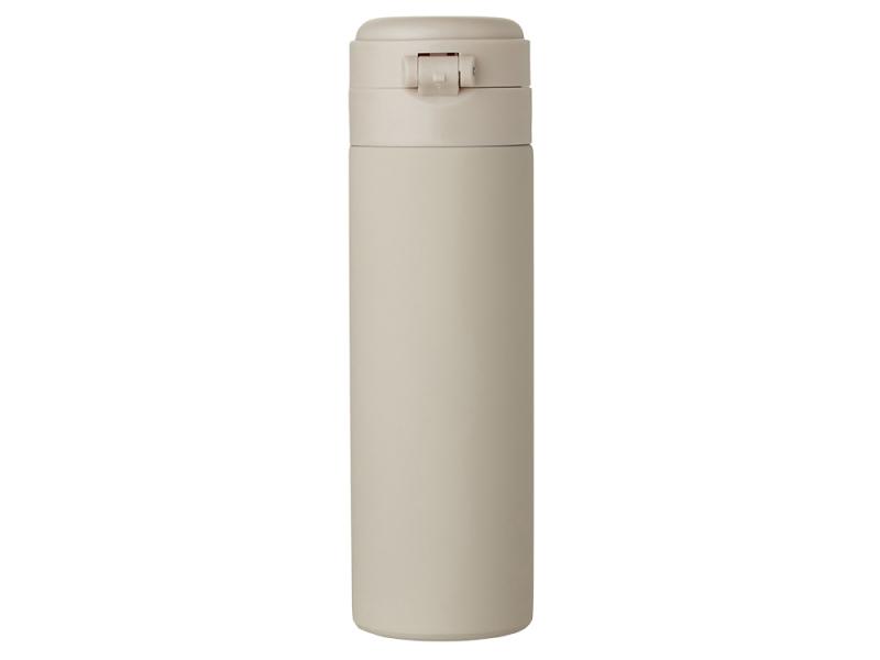 Вакуумная термокружка c кнопкой Guard, soft-touch, 400 мл, тубус