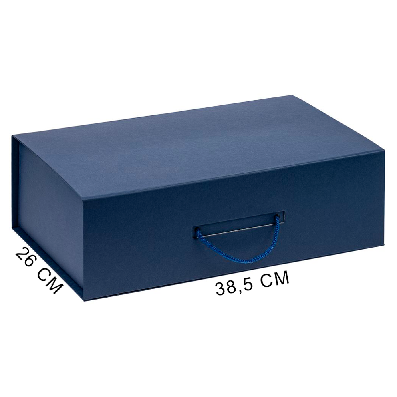 Подарочная коробка, размер 39*26,3*11 см, Solution Prestige Big Case Soft агнитным клапаном и ручкой , с EVA ложементом 36,8*25,1*4 см под индивидуальную вырубку