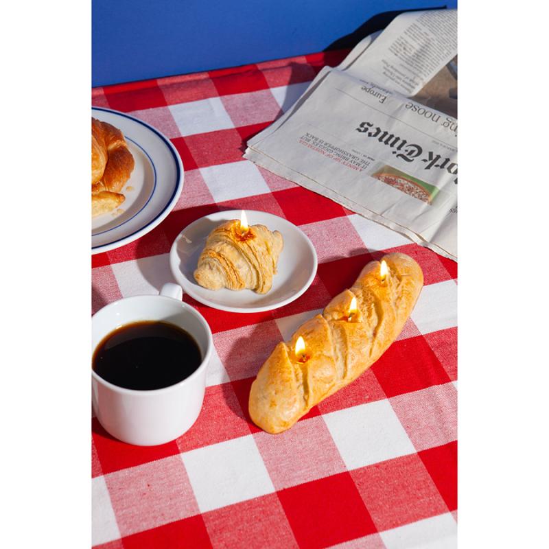 Свеча 3d good morning, croissant, 8,9 см
