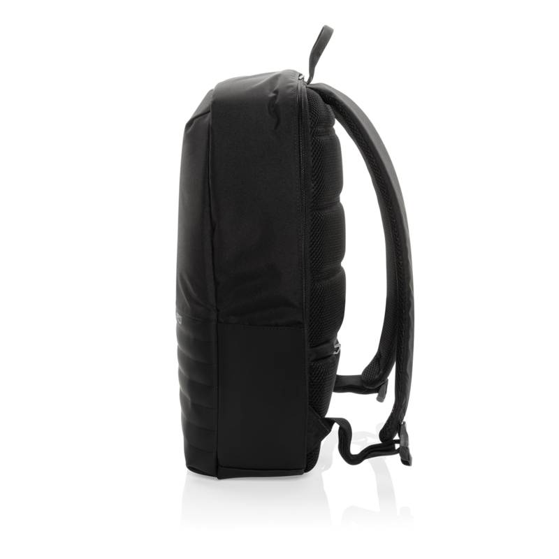 Антикражный рюкзак для ноутбука Swiss Peak с RFID-защитой из rPET AWARE™, 15,6’’