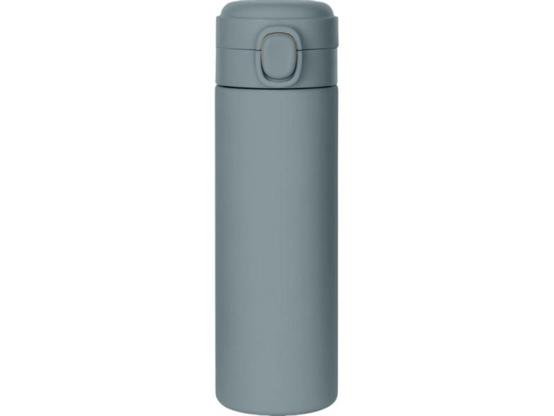 Вакуумная термокружка c кнопкой Guard, soft-touch, 400 мл