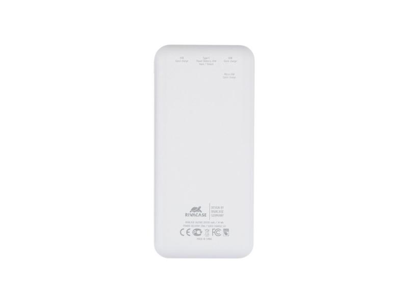 Внешний аккумулятор с дисплеем, 20000 mAh