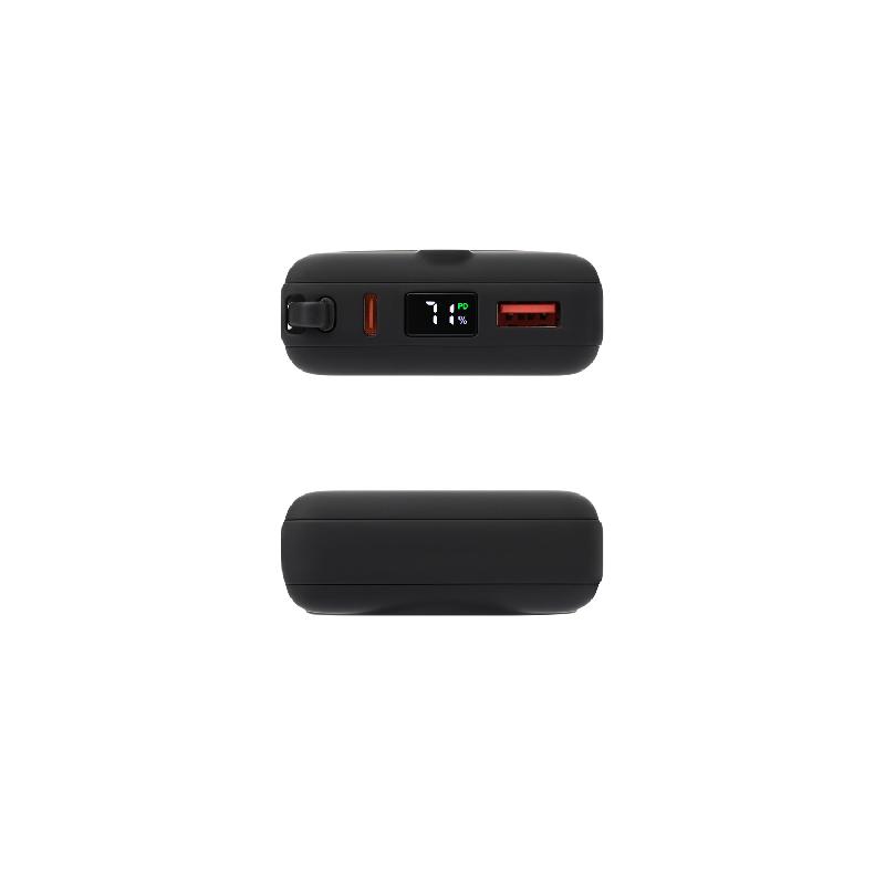 Внешний аккумулятор с подсветкой Риттер PD (Ritter PD) 10000mAh с функцией беспроводной зарядки 15W