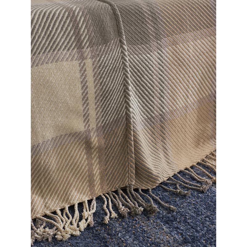 Покрывало из хлопка warm traditions  из коллекции essential, 230х250 см
