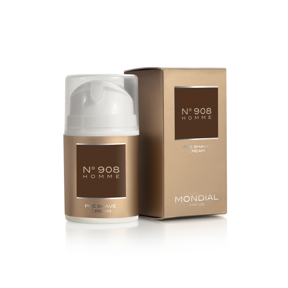 Крем до бритья MONDIAL №908 HOMME PRESHAVE CREAM, 50 мл