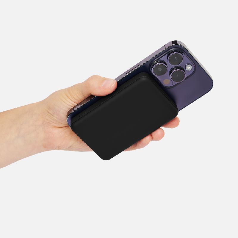 Внешний аккумулятор Ларго PD (Largo PD) 5000mAh с функцией беспроводной зарядки 15W