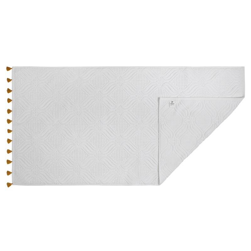 Полотенце банное , с кисточками  из коллекции essential, 70х140 см