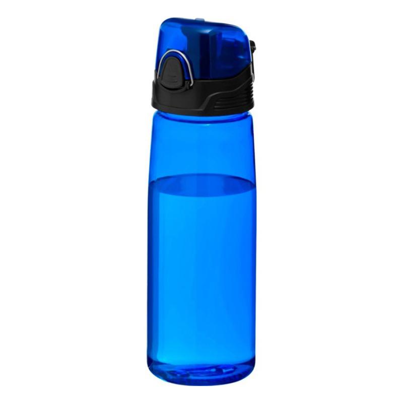 Бутылка для воды FLASK, 800 мл, 25,2х7,7см, красный, пластик
