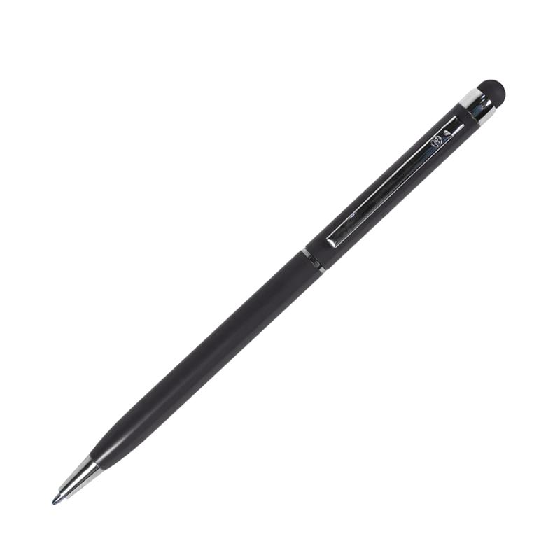 TOUCHWRITER, ручка шариковая со стилусом для сенсорных экранов, белый/хром, металл