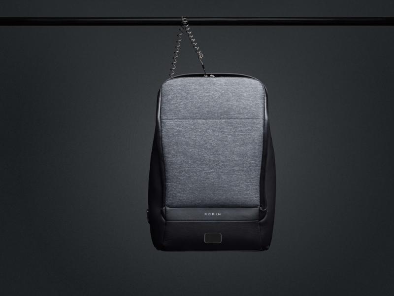 Водостойкий антикражный рюкзак FlexPackPro для ноутбука 15.6