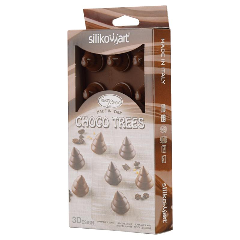 Форма для приготовления конфет choco trees силикон