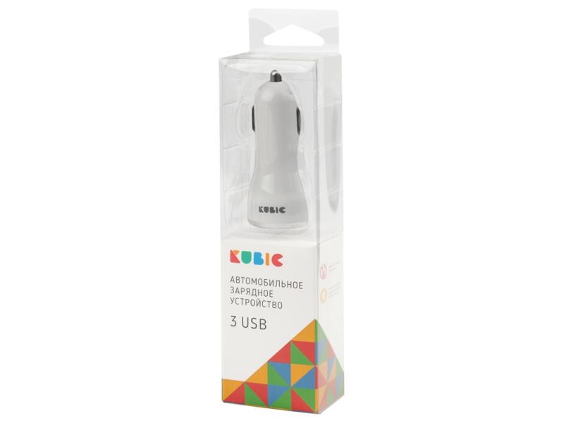 Адаптер автомобильный USB  Kubic A3
