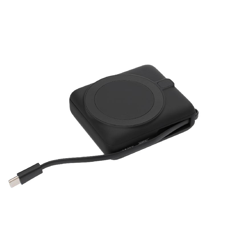 Внешний аккумулятор с подсветкой Риттер PD (Ritter PD) 10000mAh с функцией беспроводной зарядки 15W