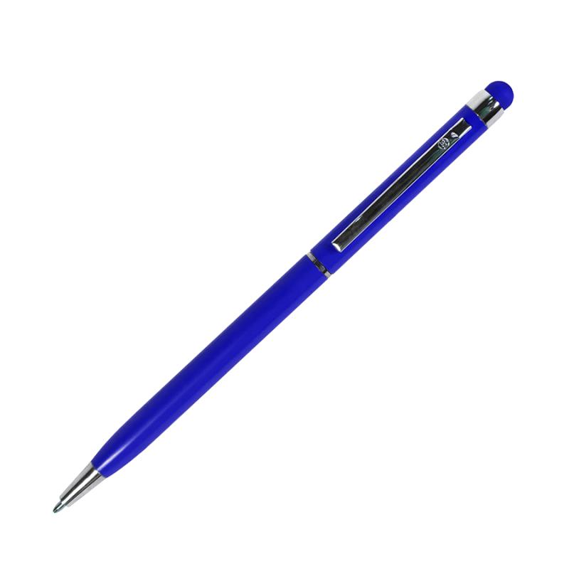 TOUCHWRITER, ручка шариковая со стилусом для сенсорных экранов, белый/хром, металл