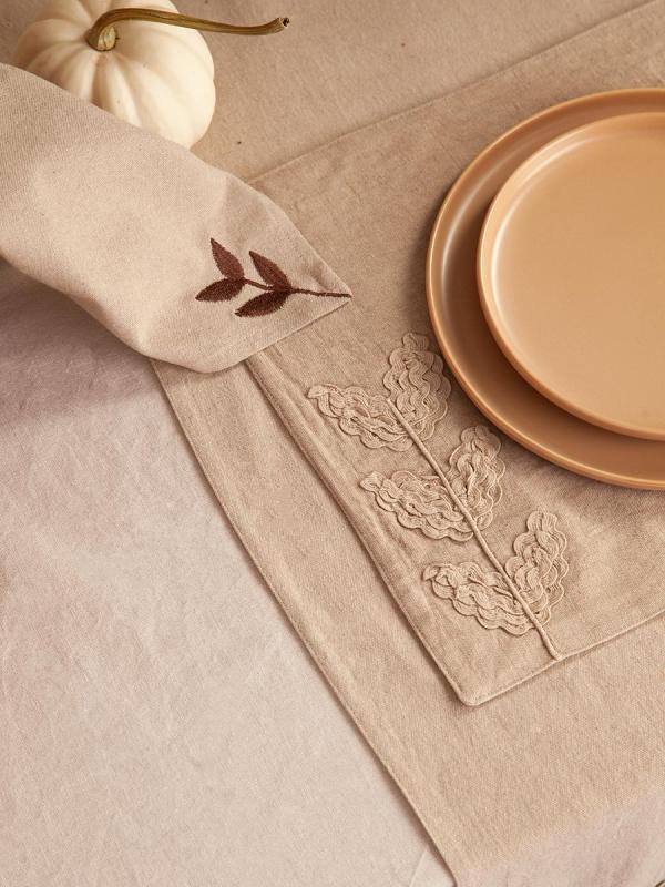 Салфетка под приборы desert leaf из коллекции essential, 33х48 см