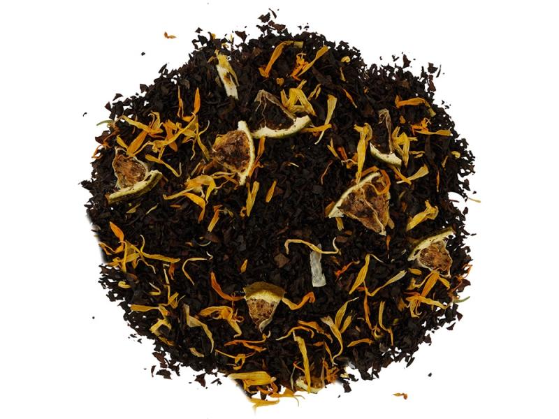 Чай черный Новогодний мандарин, 50 гр.