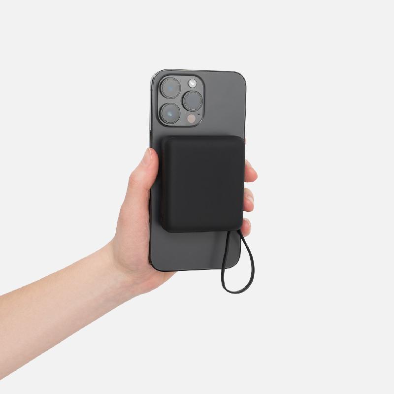 Внешний аккумулятор с подсветкой Риттер PD (Ritter PD) 10000mAh с функцией беспроводной зарядки 15W