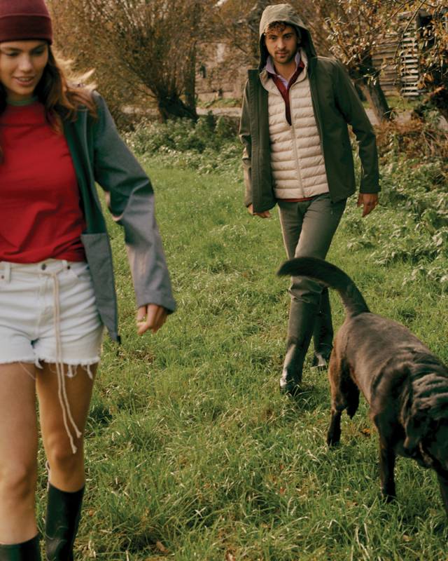 Мужской стеганый жилет Iqoniq Meru из переработанного полиэстера AWARE™, 70 г/м²