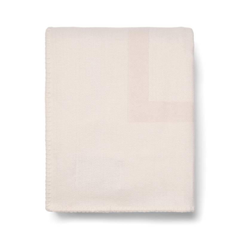 Плед VINGA Monogram из переработанного полиэстера GRS, 170x130 см