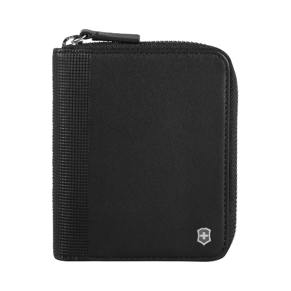 Портмоне VICTORINOX Altius Alox на молнии, натуральная кожа, 12x2x10 см