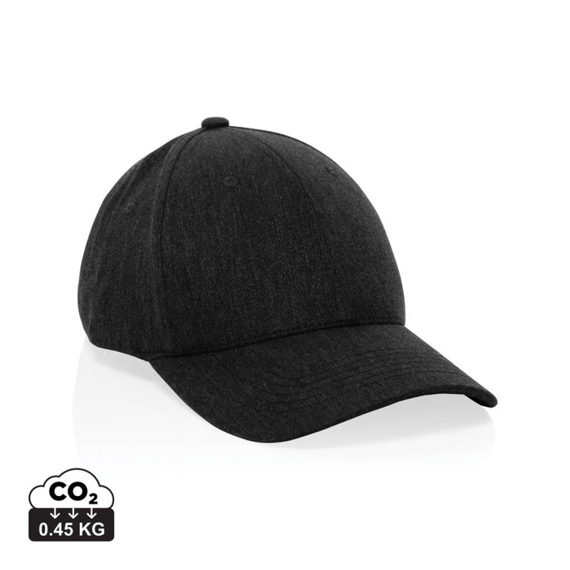 Бейсболка Milo из переработанной смесовой ткани AWARE™, 6 клиньев, 200 г/м²