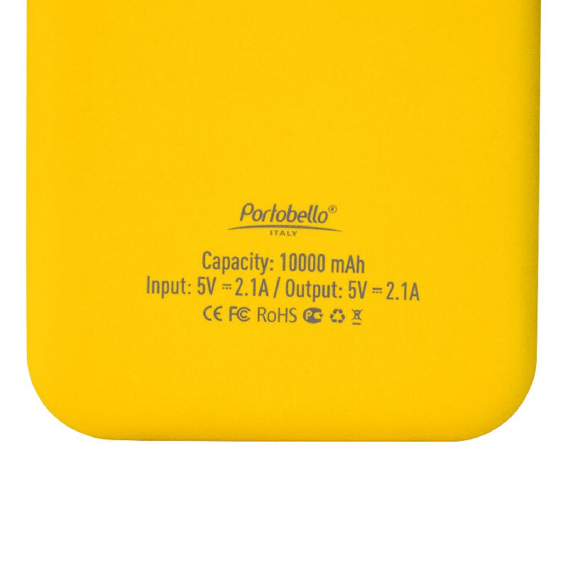 Внешний аккумулятор с подсветкой Люче (Luce) Lemoni 10000 mAh