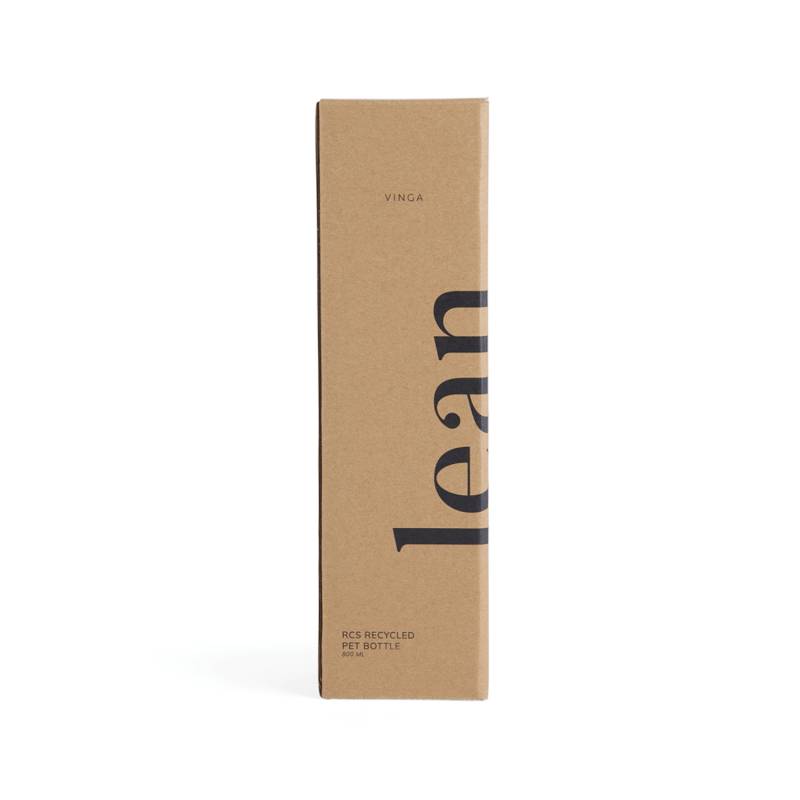 Бутылка для воды VINGA Lean из rPET RCS, 800 мл