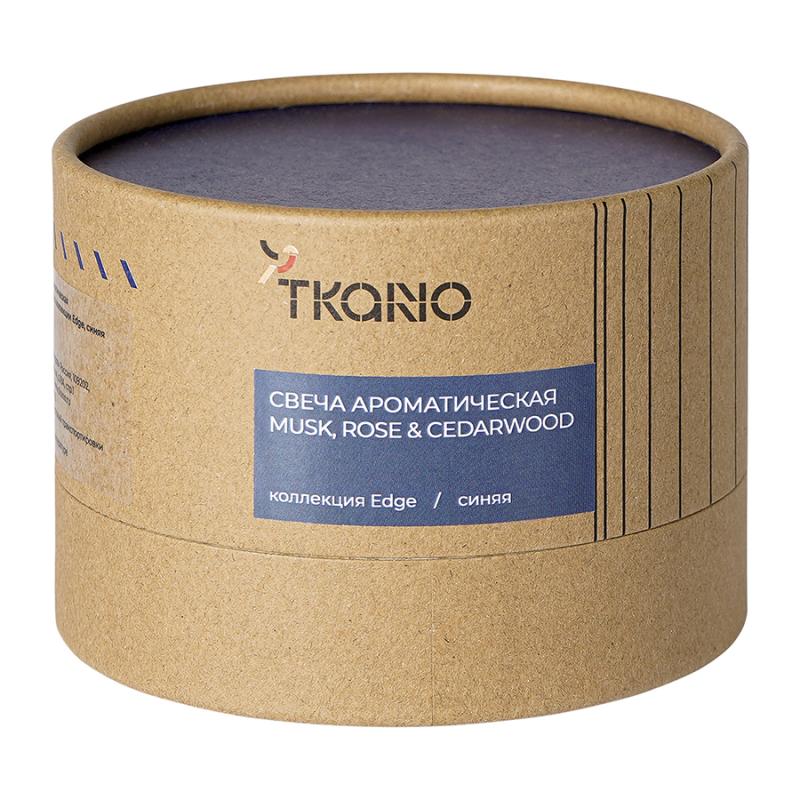 Свеча ароматическая musk,  & cedarwood из коллекции edge, 30 ч
