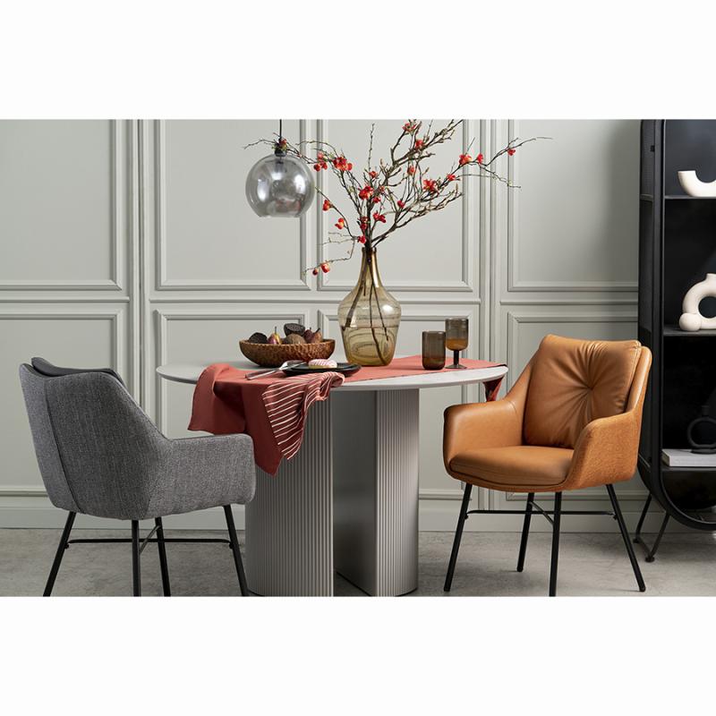 Стул allar, экокожа, рогожка