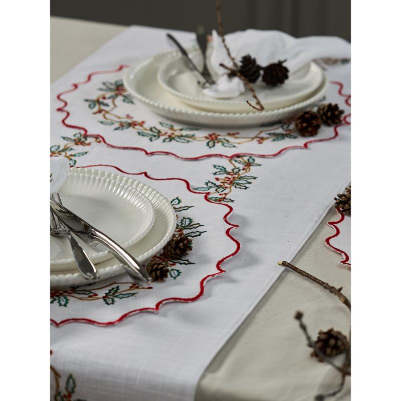 Набор из двух салфеток festive wreath из коллекции new year essential, 45х45 см
