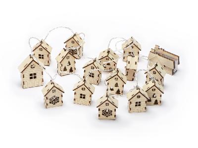 Елочная гирлянда с лампочками Зимняя сказка