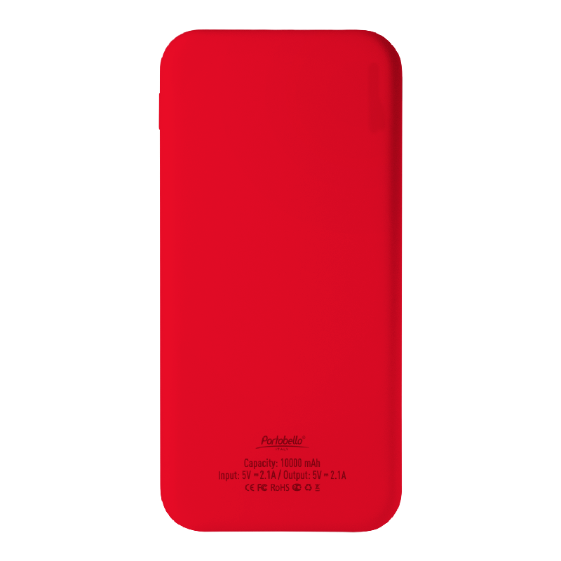 Внешний аккумулятор с подсветкой Luce 10000 mAh