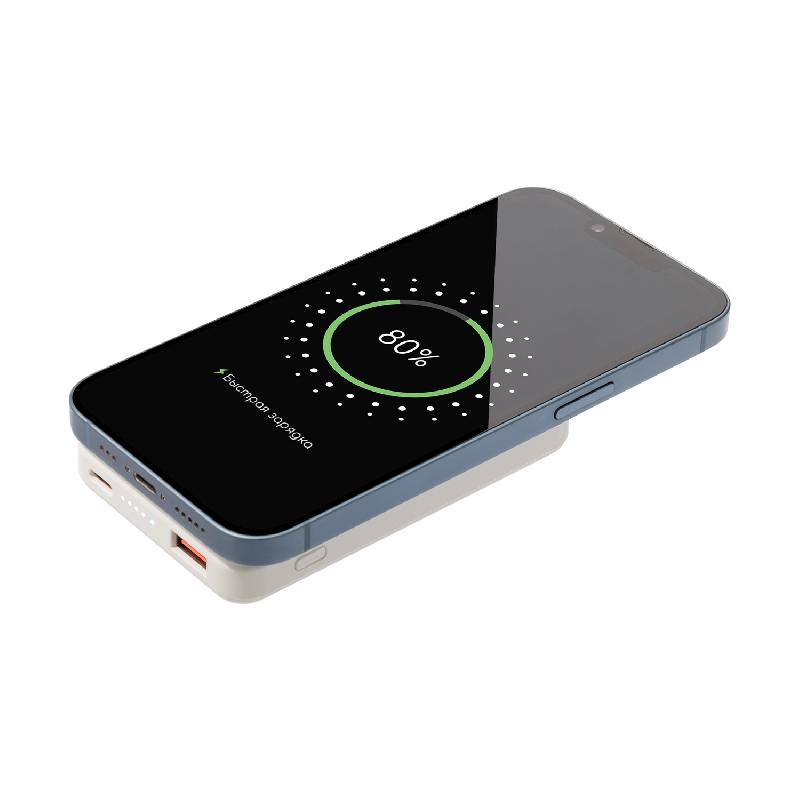 Внешний аккумулятор Largo PD 5000mAh с функцией беспроводной зарядки 15W