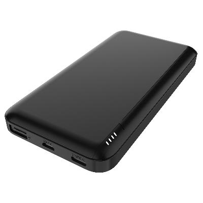 Внешний аккумулятор Optima, 10000 Mah, черный