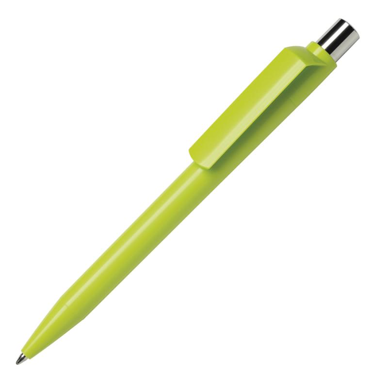 Ручка шариковая DOT, белый, пластик