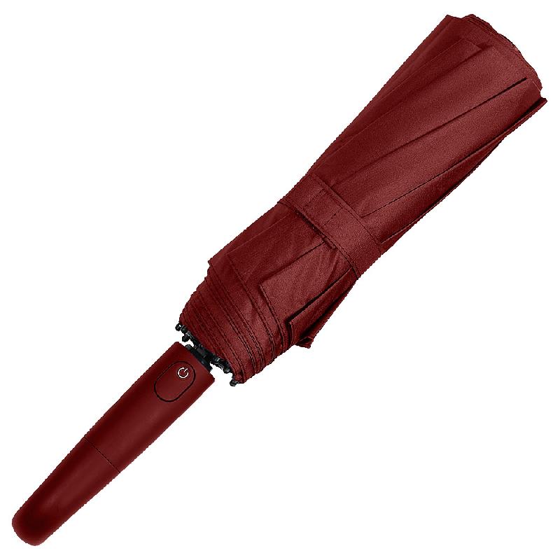 Зонт складной автоматический Forest Marseilles Bicolor, диаметр 117 см, 10 панелей, с UV защитой,  в подарочной коробке
