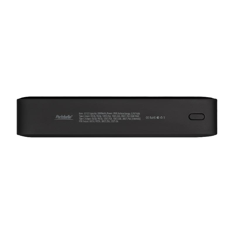 Внешний аккумулятор с подсветкой Ancor PD Plus 20000 mAh